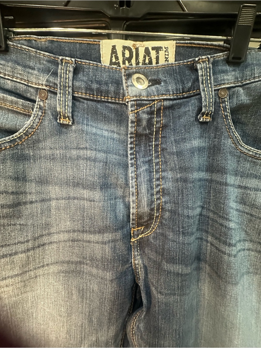 Ariat Men’s Faded Blue Relaxed Jeans